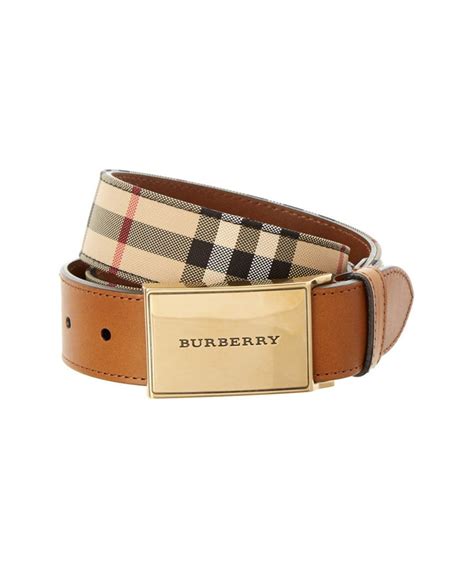 burberry horseferry leather belt men|Burberry monogram motif leather belt.